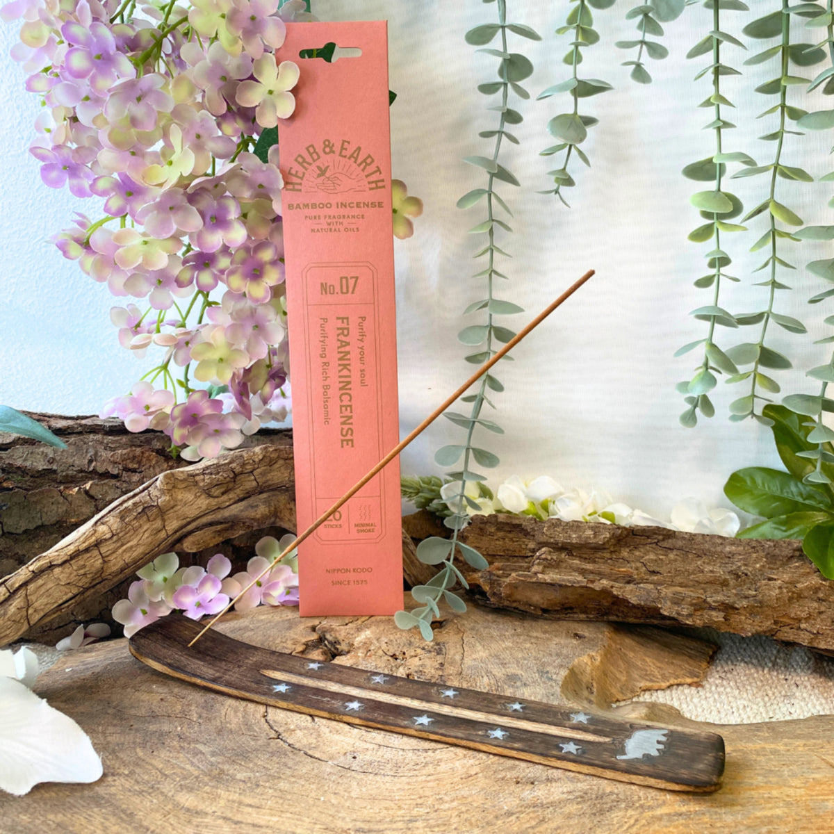 Frankincense Herb & Earth Nippon Kodo - Wierook Stokjes