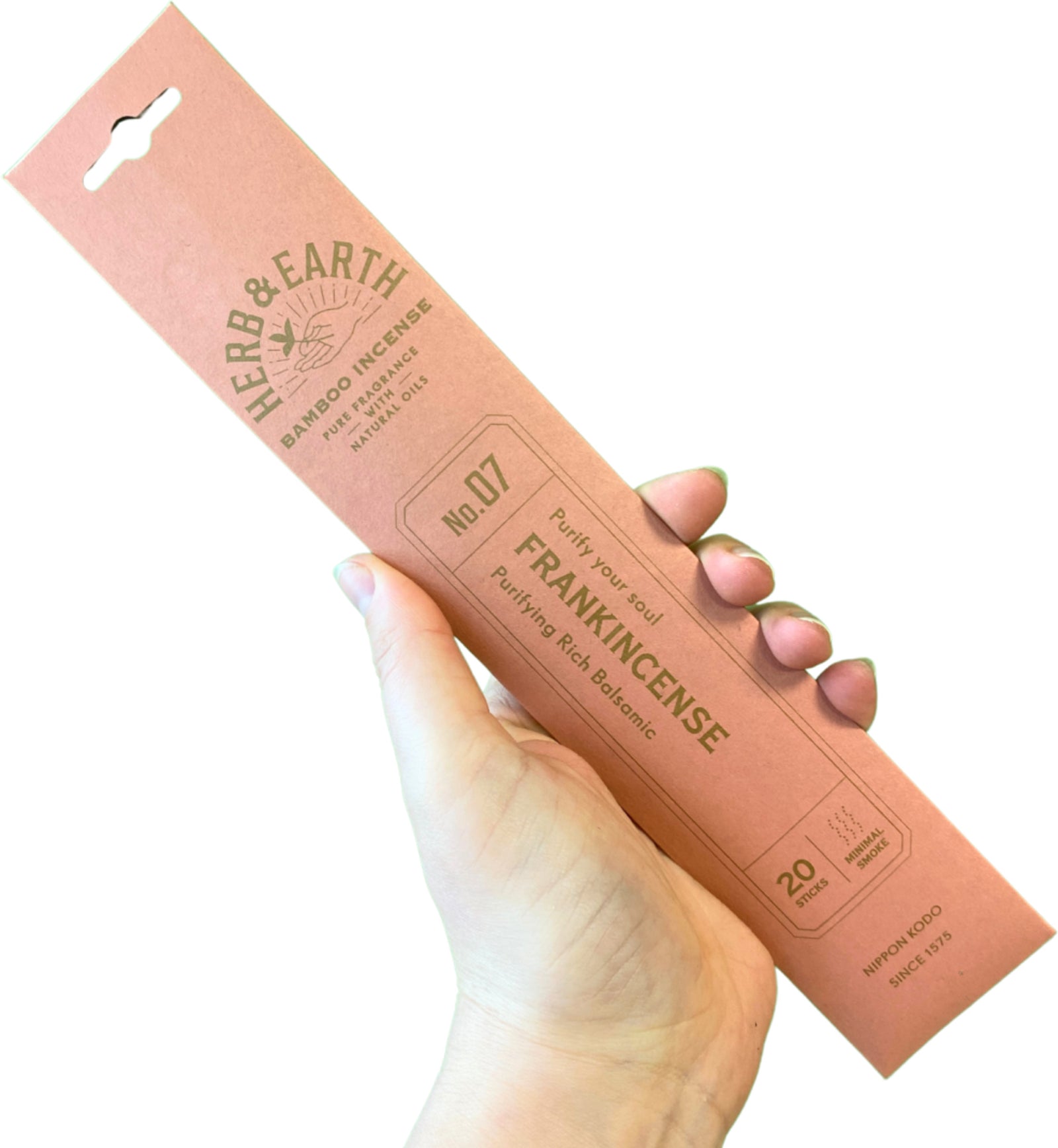 Frankincense Herb & Earth Nippon Kodo - Wierook Stokjes