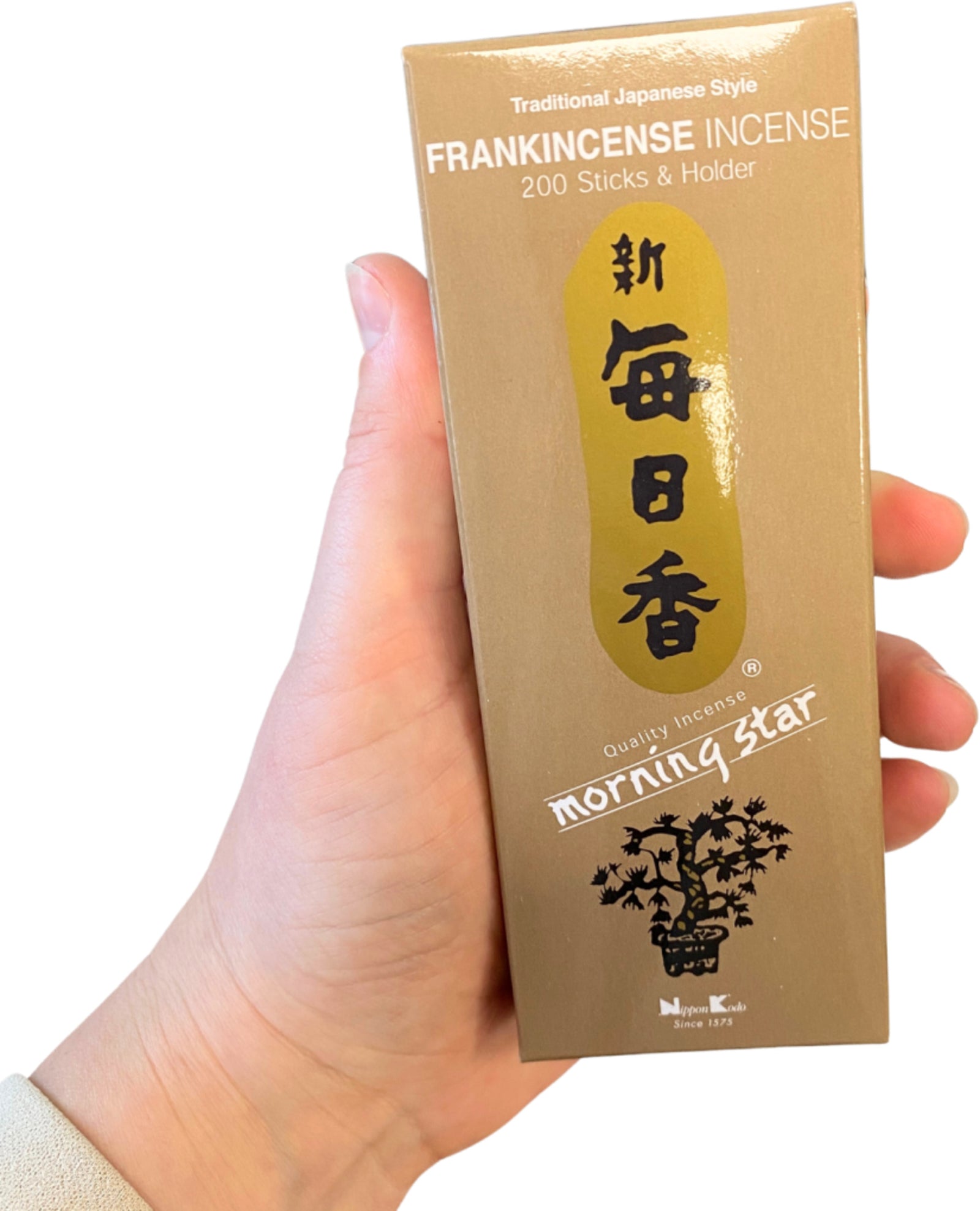 Frankincense - Nippon Kodo Morning Star - 200 wierookstokjes - XL-pack