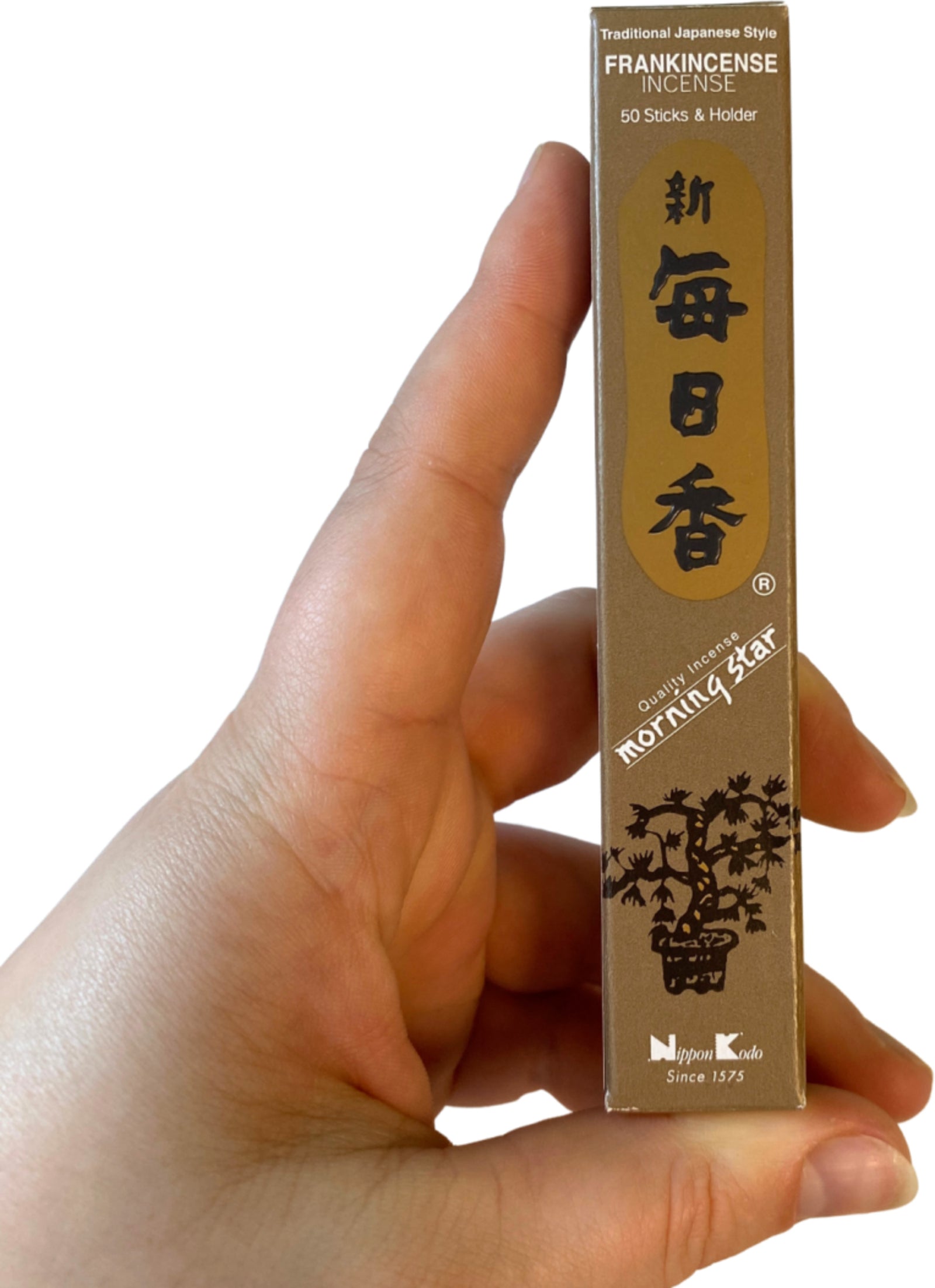 Frankincense wierook stokjes - Nippon Kodo - Morning star