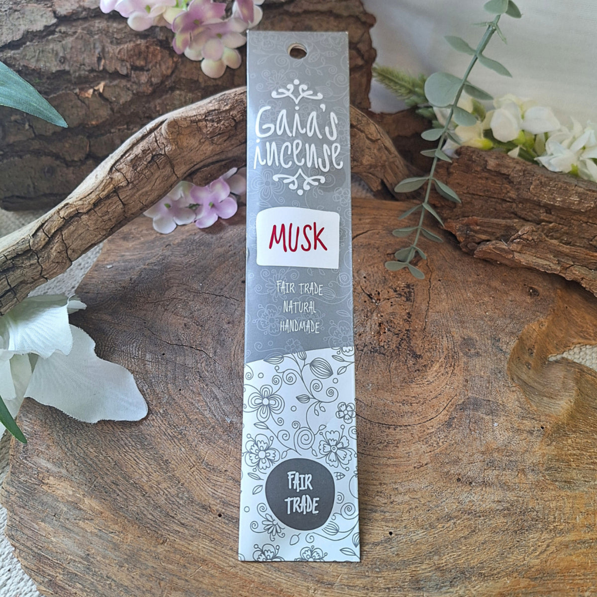 Gaia's incense - Musk wierook stokjes