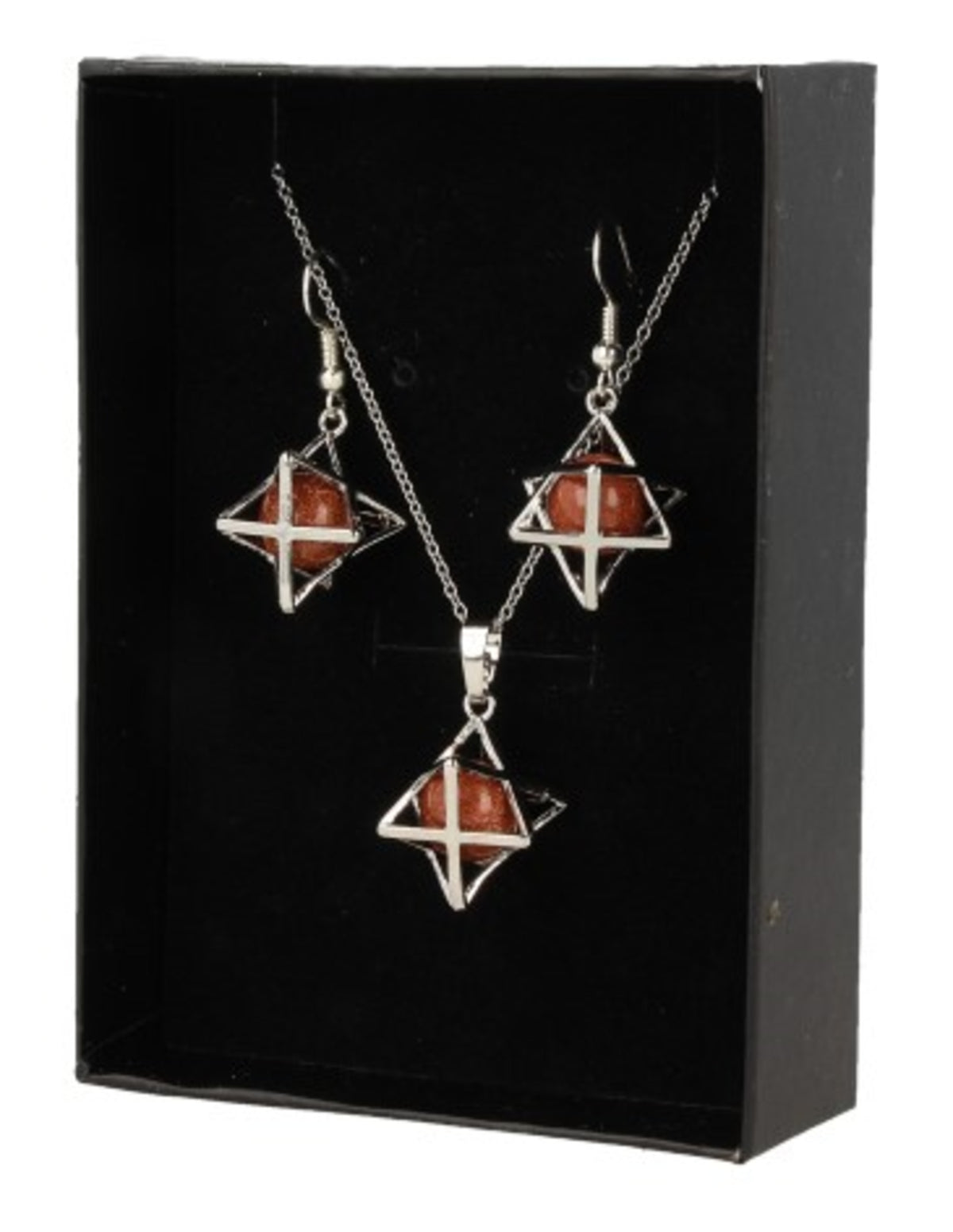 Goldfluss (synth) Merkabah sieraden set