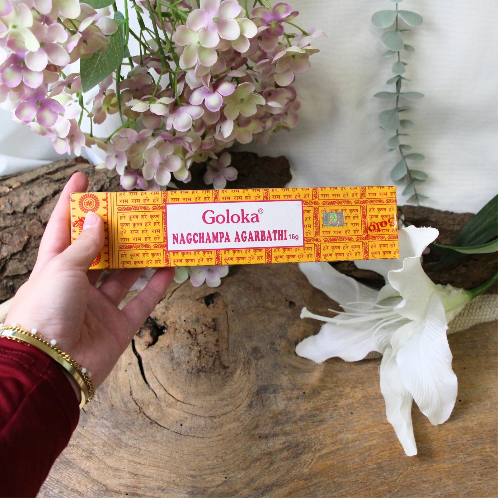 Goloka Nag Champa wierook stokjes