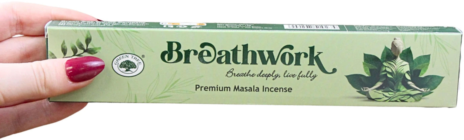 Green Tree Breathwork wierook stokjes 15 grams