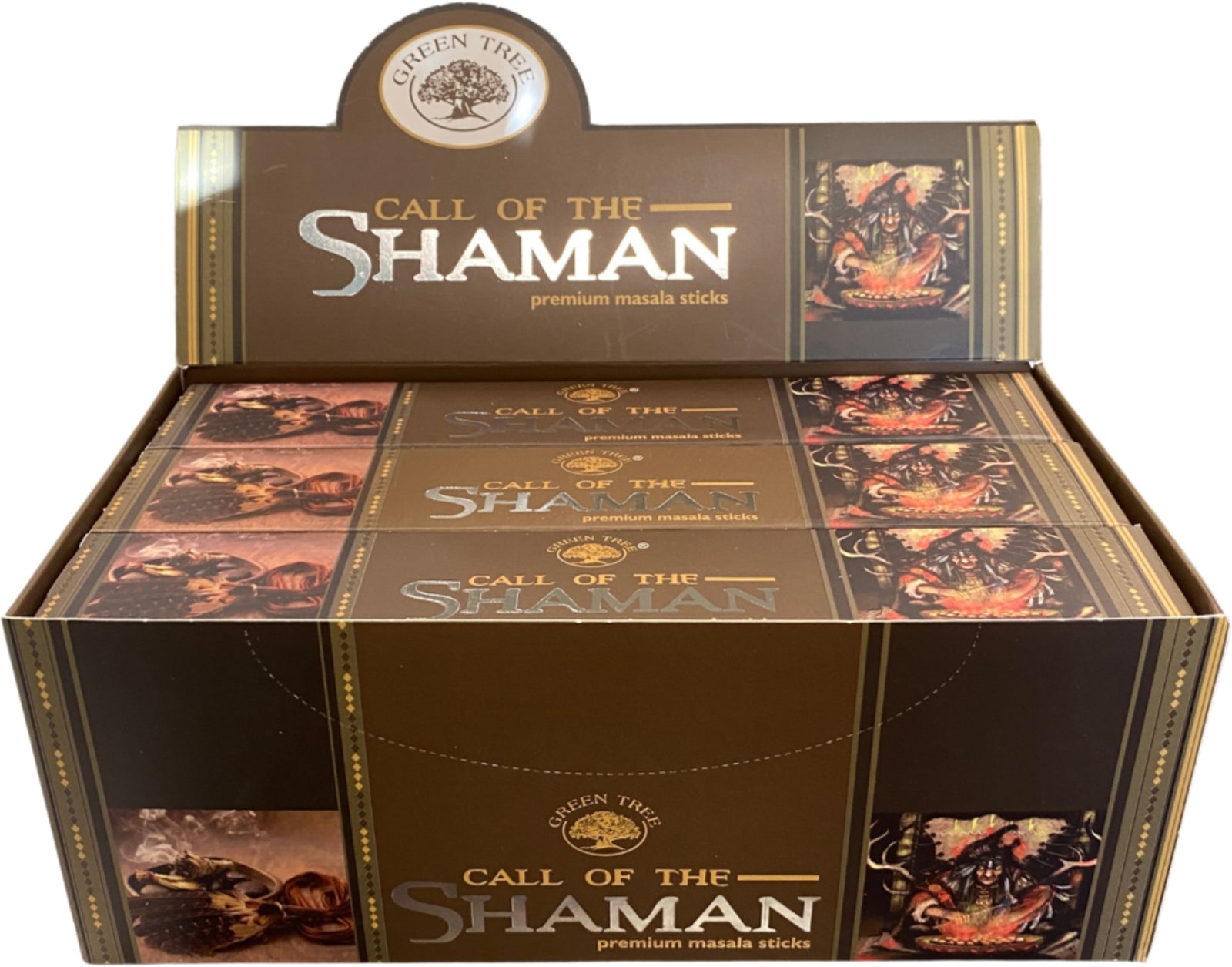 Green Tree Call of the Shaman Natural wierook 15 grams - doos van 12 st.