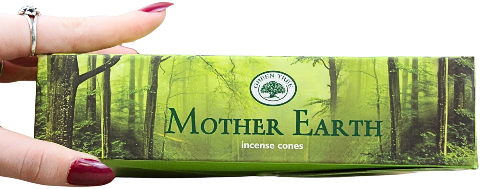 Green Tree Mother Earth wierook kegels - doos van 12
