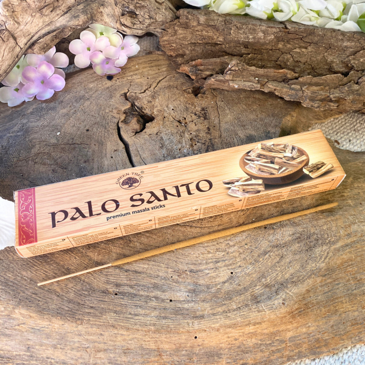 Green Tree Palo Santo Natural wierook 15 grams - doos van 12 st.