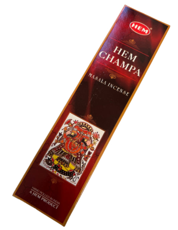 HEM Champa wierook stokjes (plat pakje)