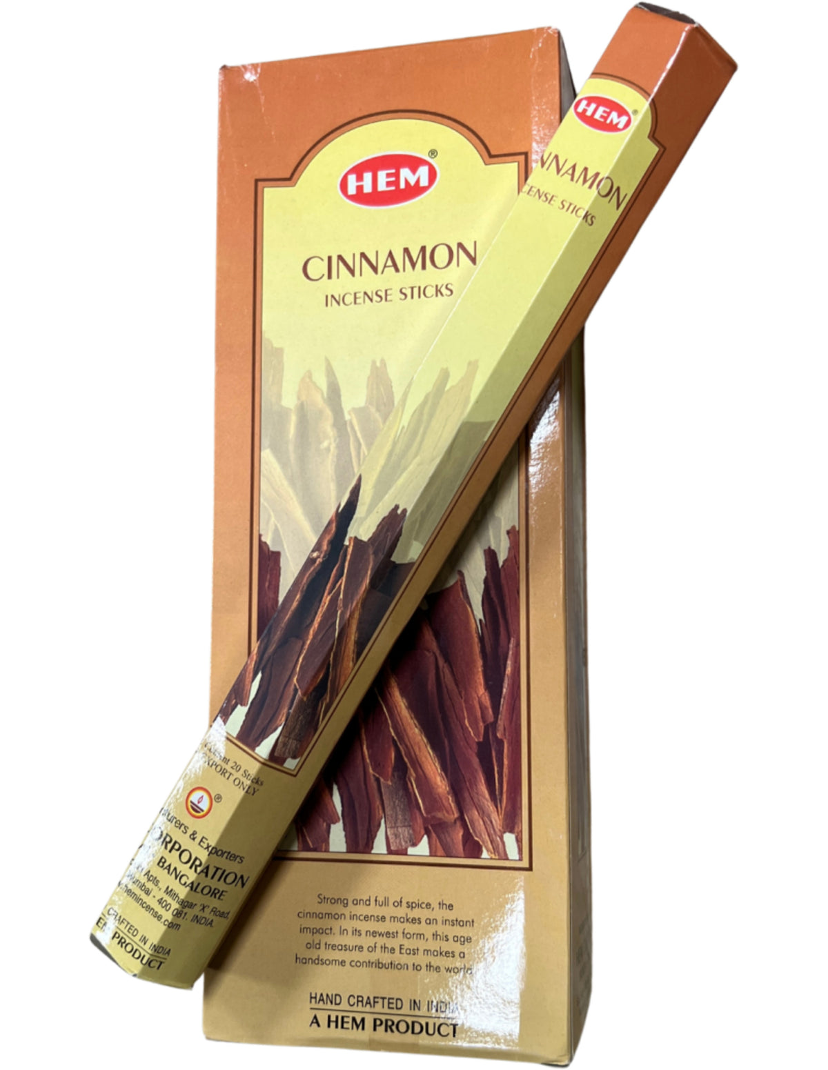 HEM Cinnamon wierook - doos van 6 st.