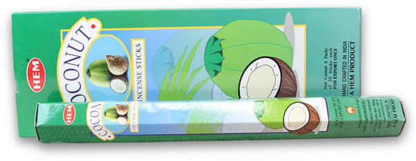Hem Coconut wierook - doos van 6 st.