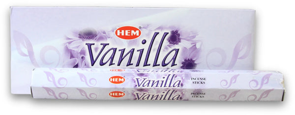 Hem Vanilla wierook - doos van 6 st.