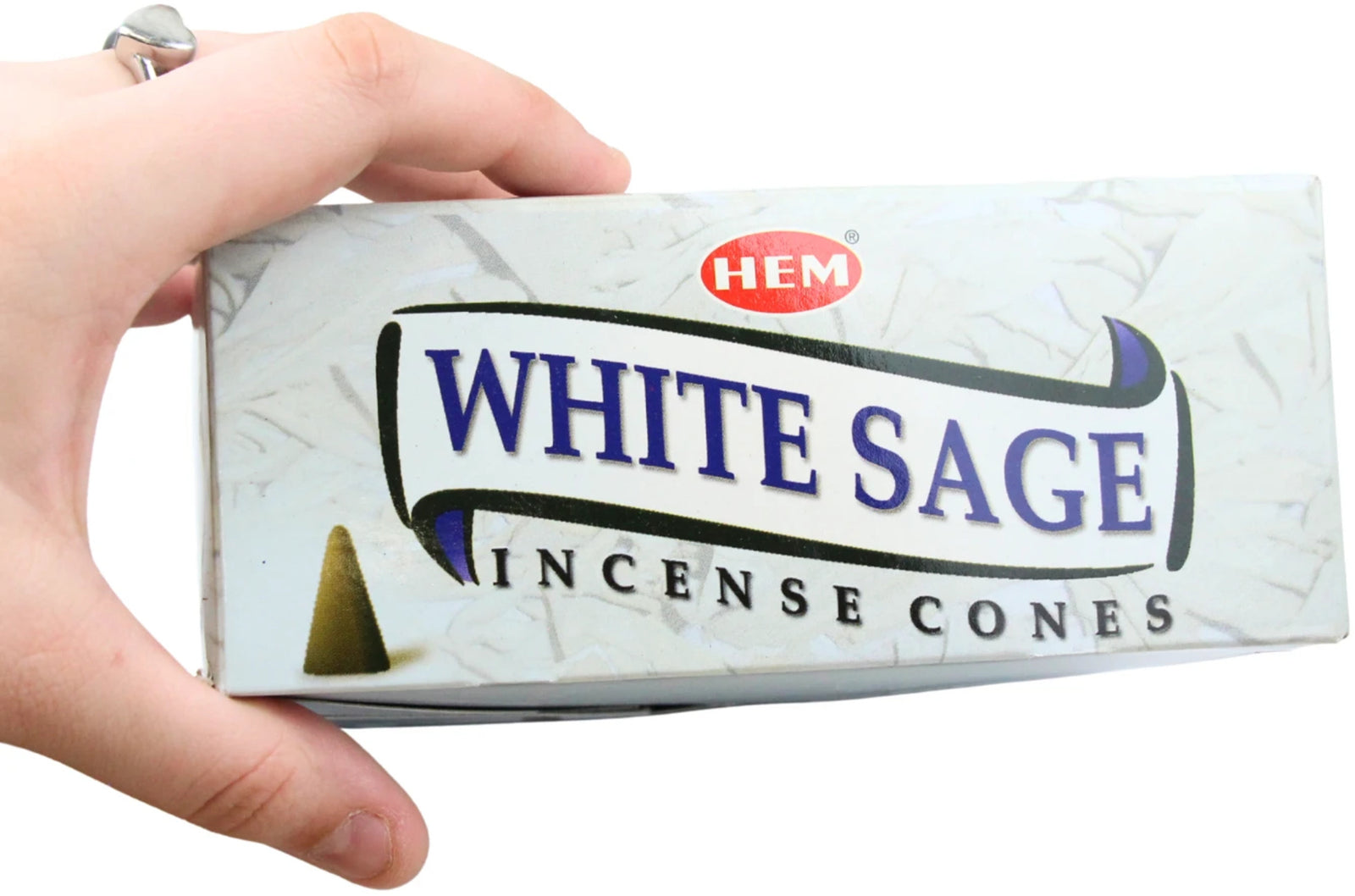HEM White Sage Wierook kegels - doos van 12 st.