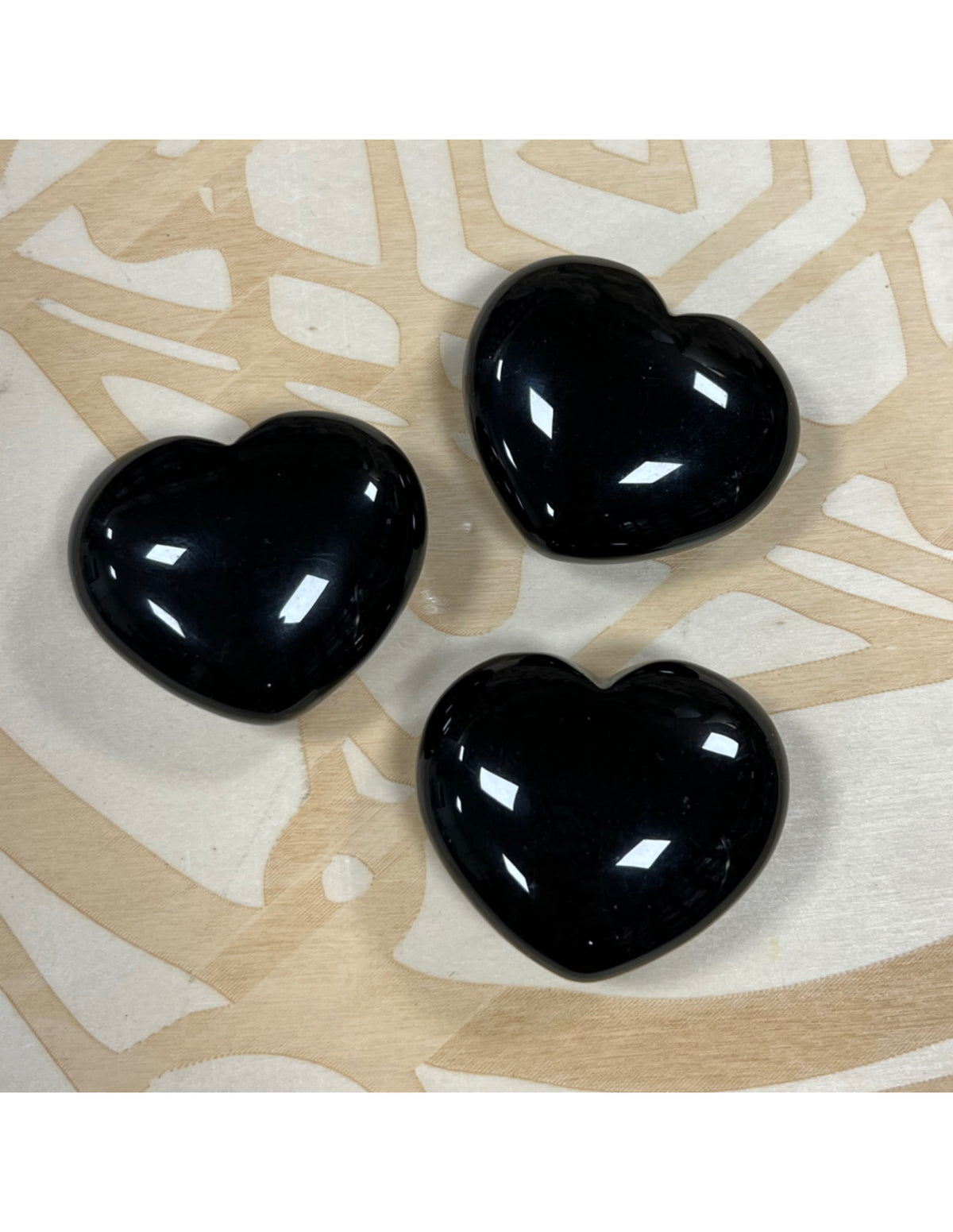Hematiet edelsteen hart 45 mm