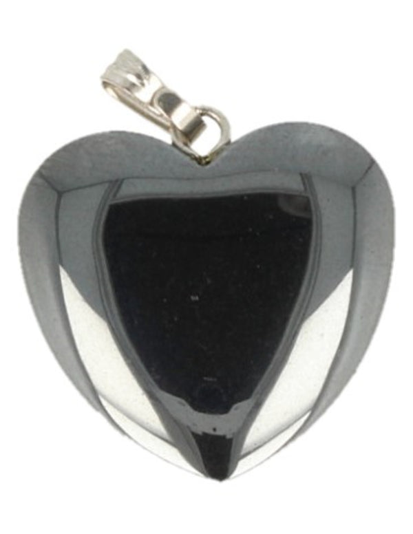 Hematiet hart Edelsteen Hanger 20 mm