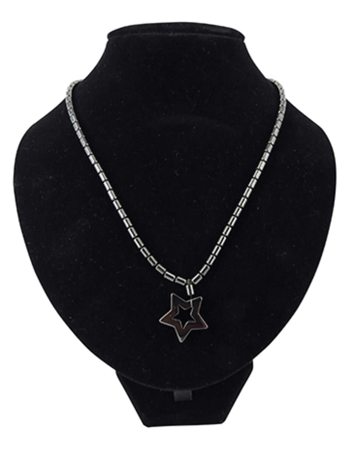 Hematiet ketting ster