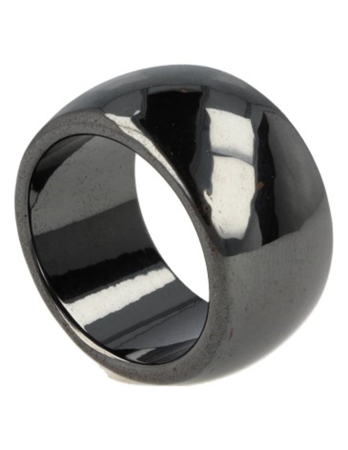 Hematiet magneet ring - 22