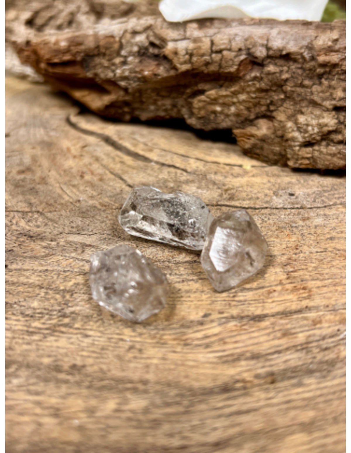 Herkimer diamant per stuk 2-3 cm