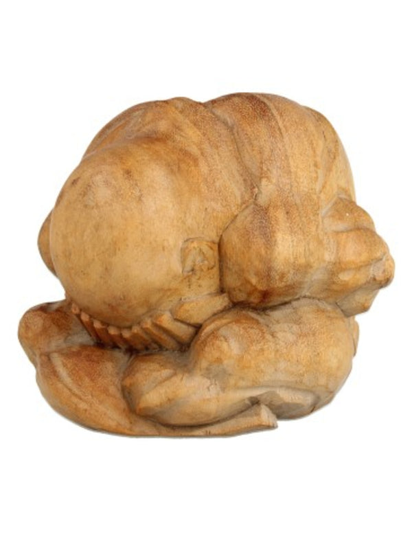 Houten Yogiman - Orang Malu - ca. 6 cm - nr.1