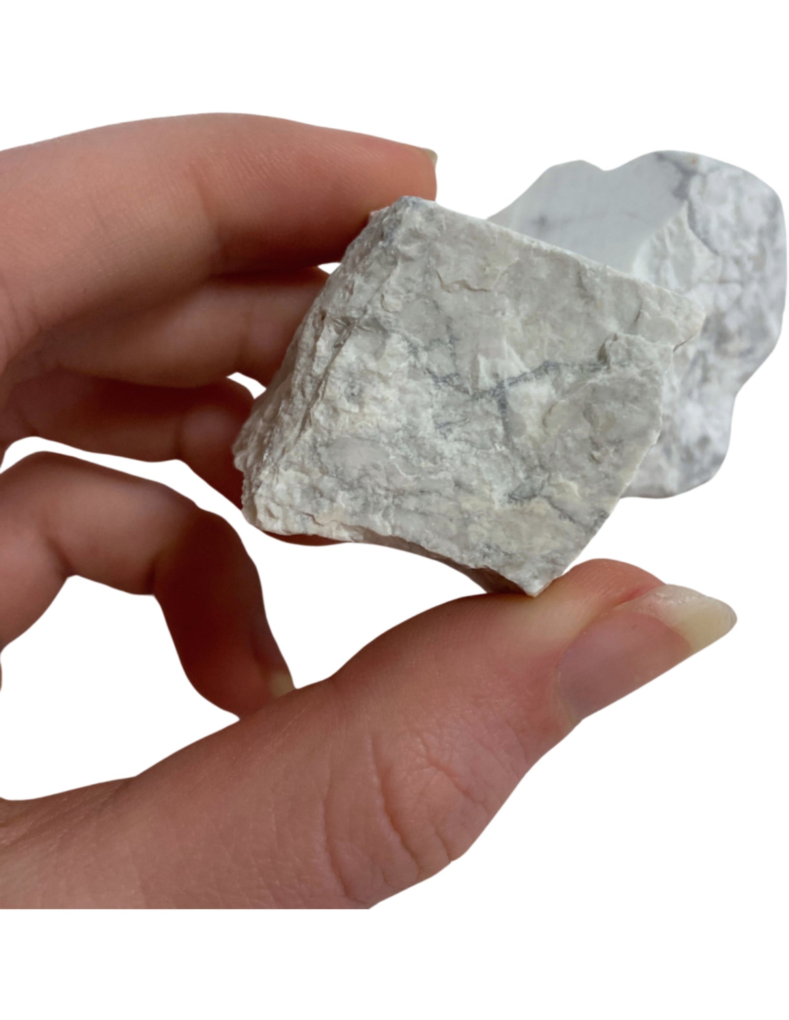 Howliet wit 100 gr. ruwe brokjes