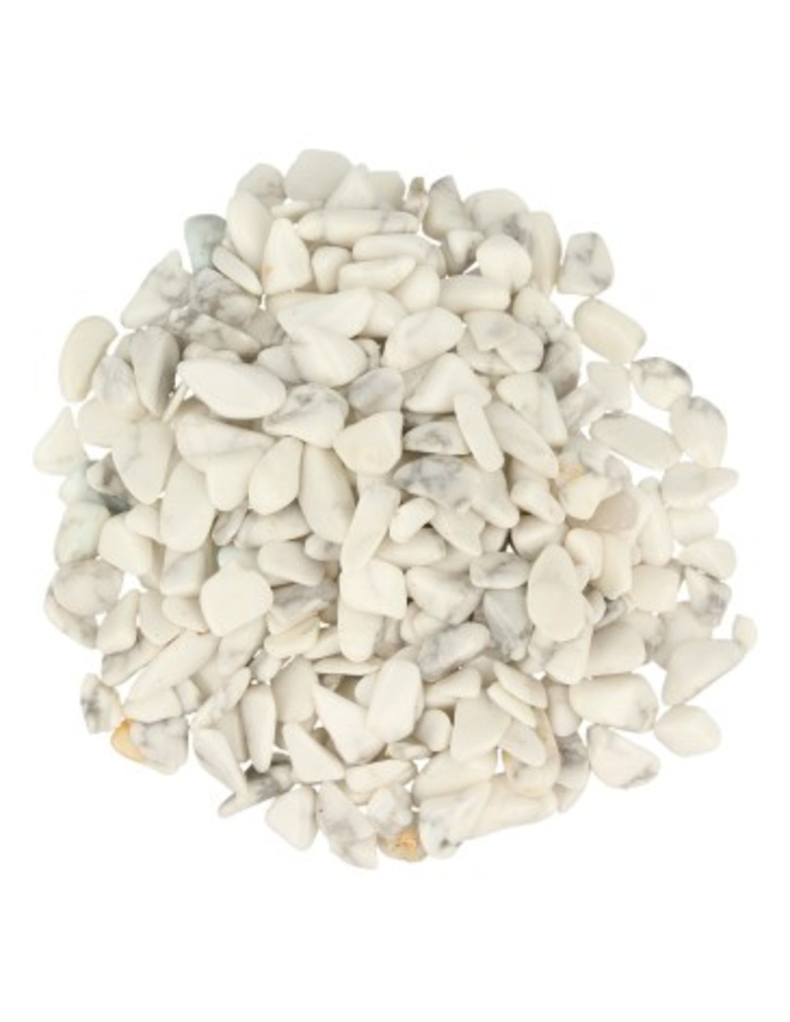 Howliet wit 100 gr. trommelstenen (mt1)
