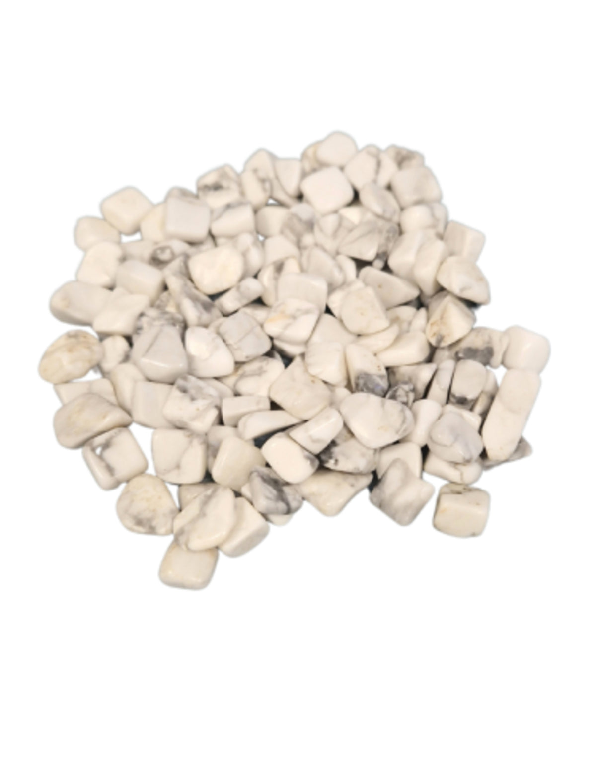Howliet wit 100 gr. trommelstenen (mt2)