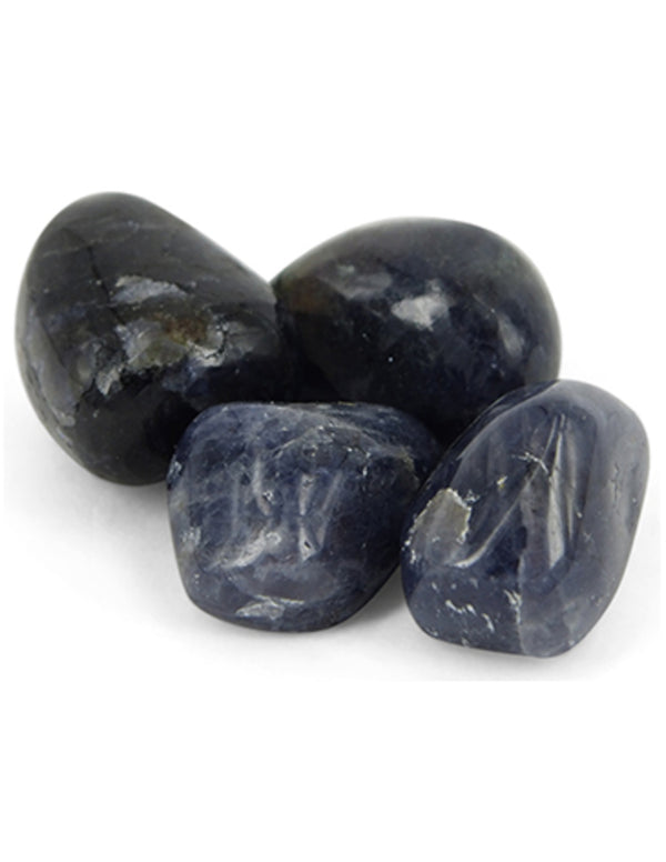 Ioliet A edelsteen trommelstenen 100 gr. (mt3)