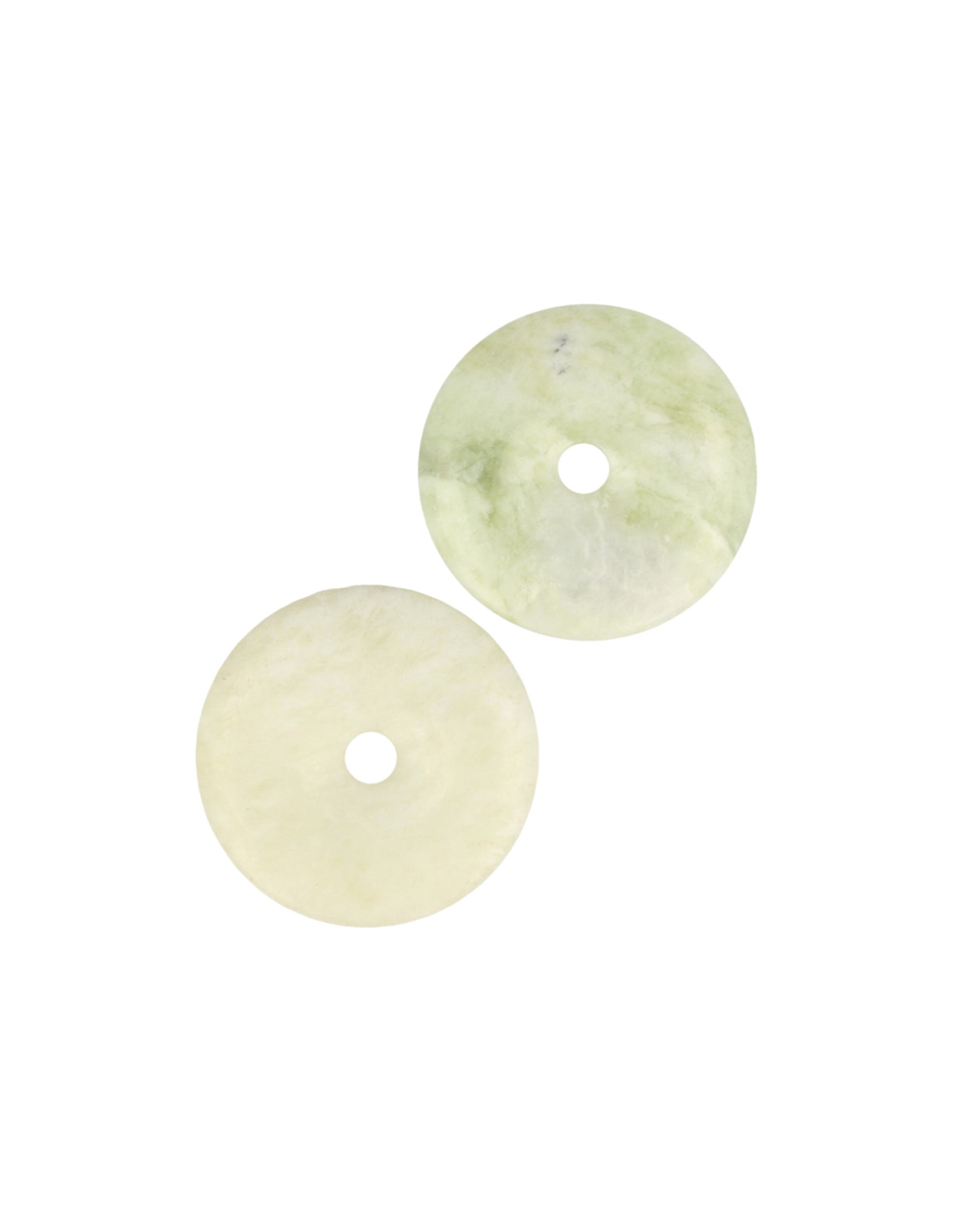 Jade Serpentijn donut 40 mm