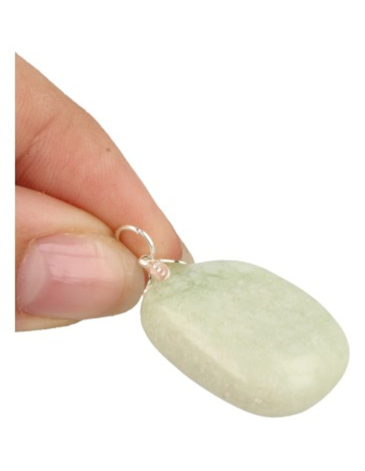 Jade Serpentijn edelsteen hanger