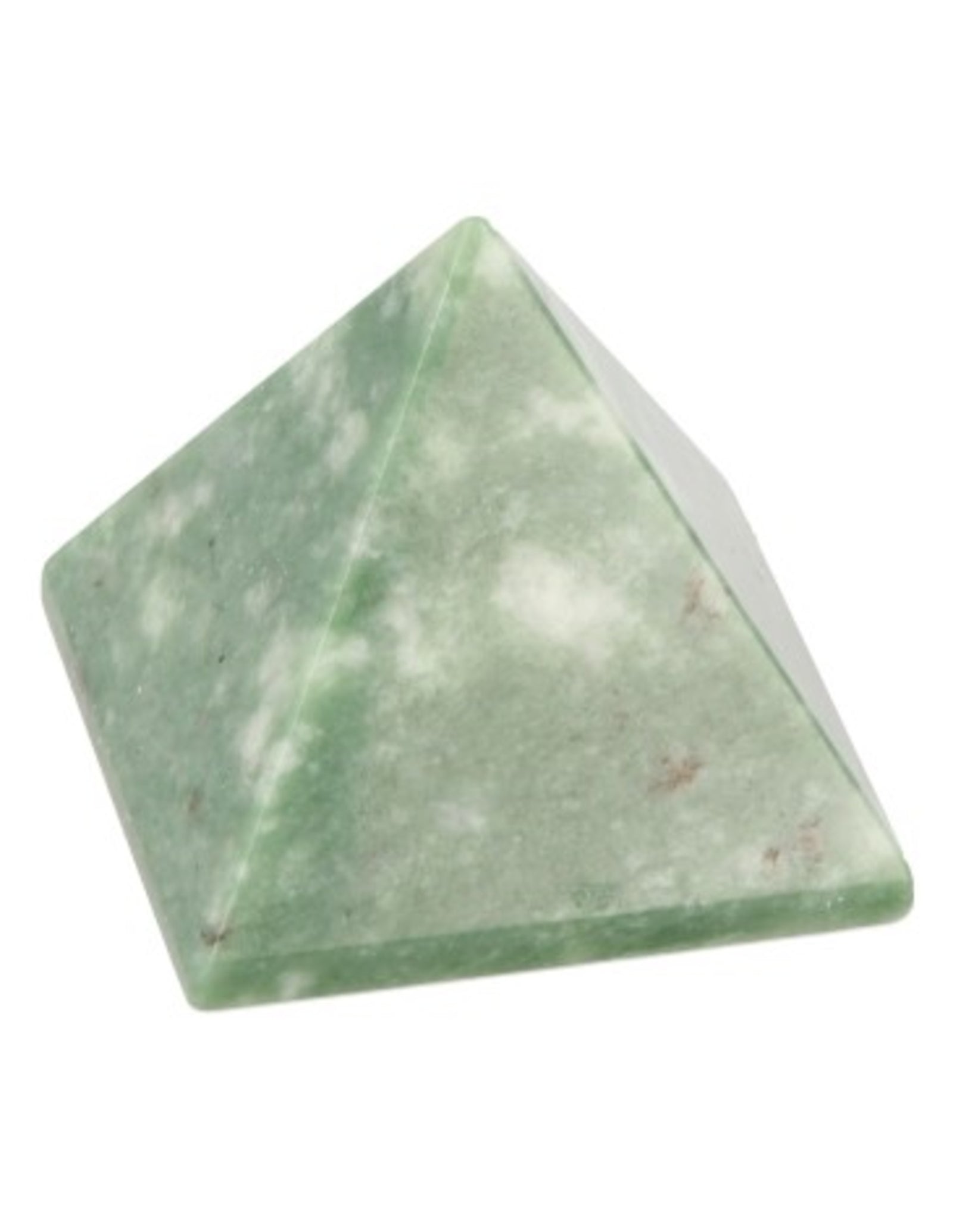 Jade Serpentijn edelsteen piramide 25 mm