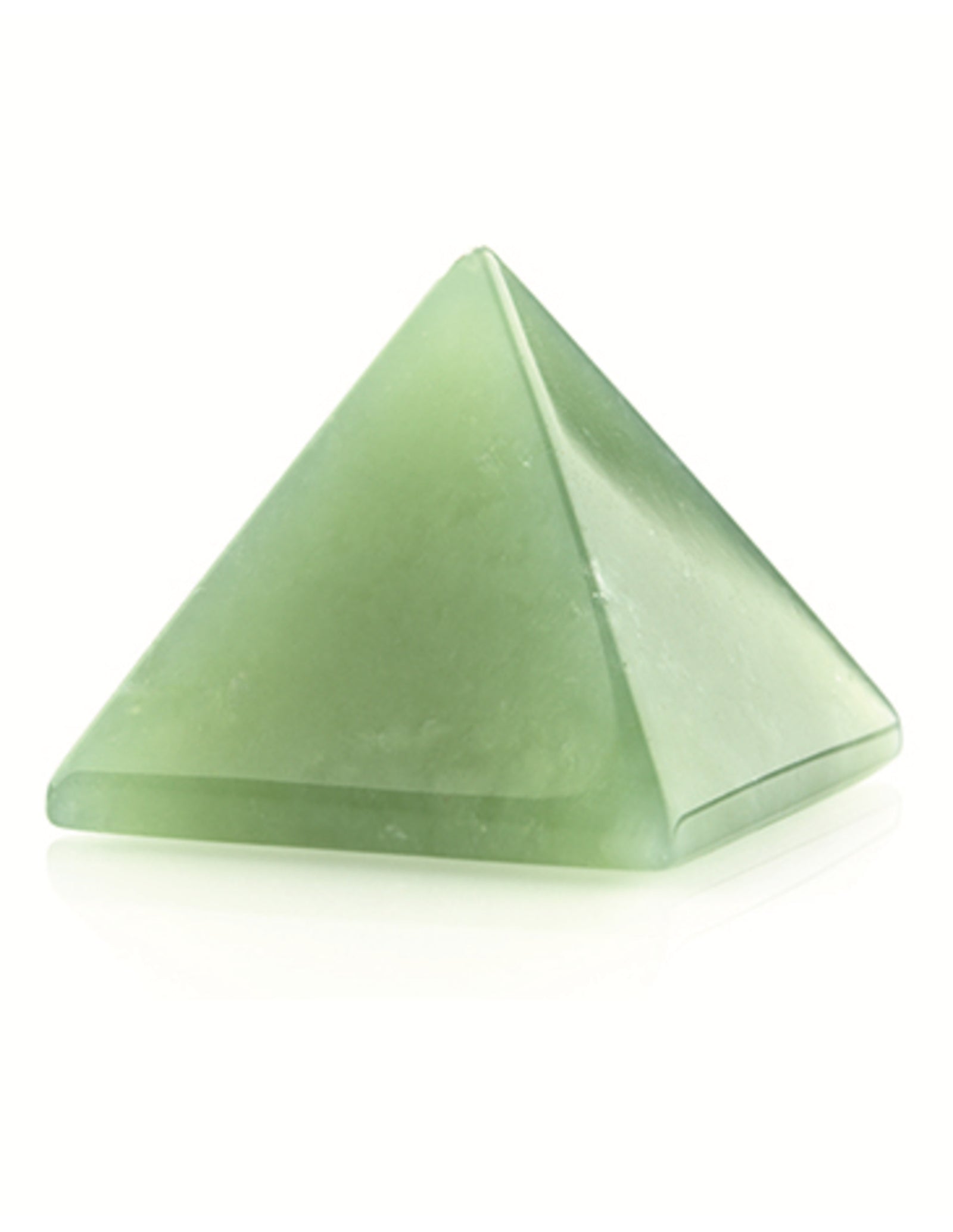 Jade Serpentijn edelsteen piramide 25 mm