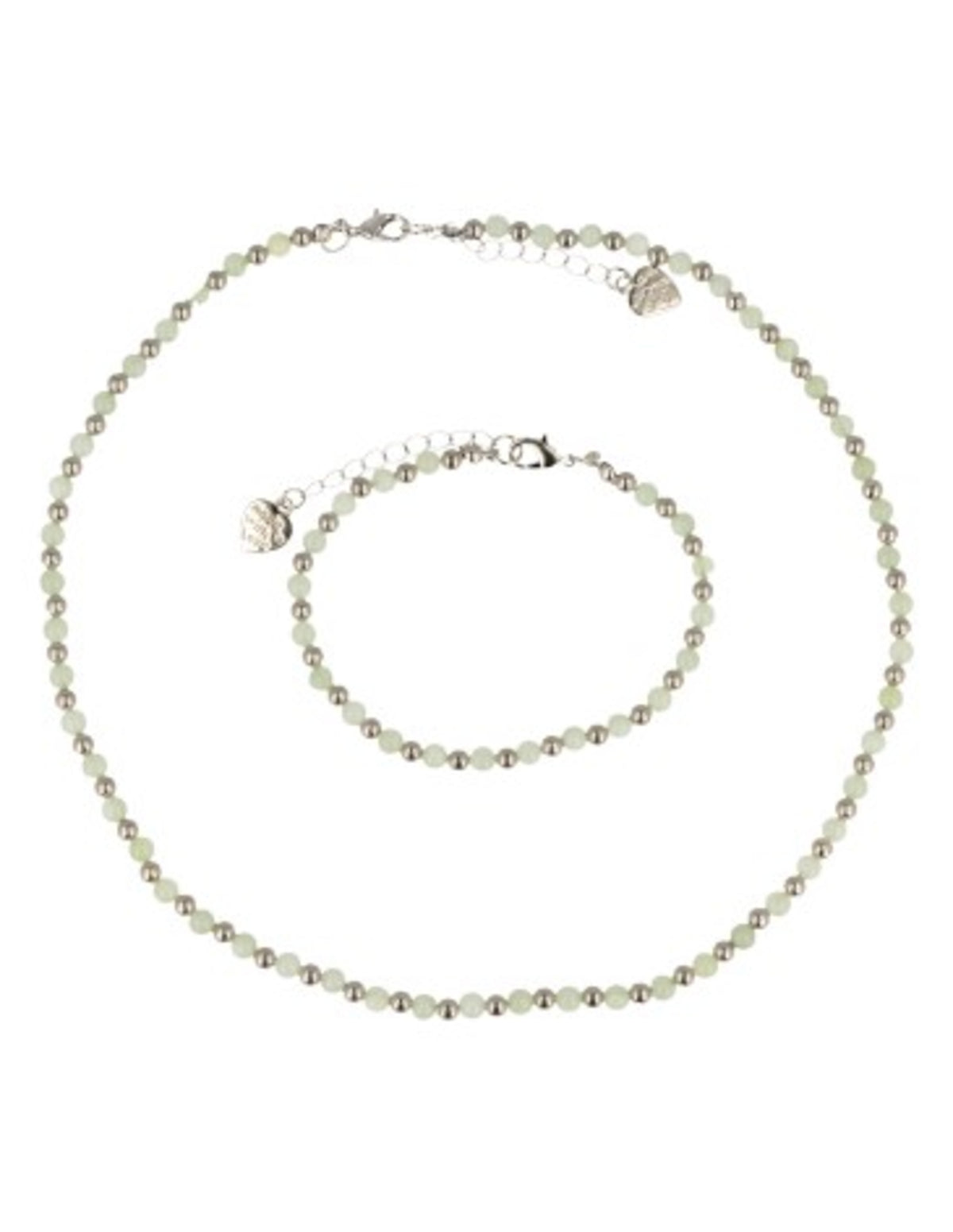 Jade Serpentijn Ibiza love armband