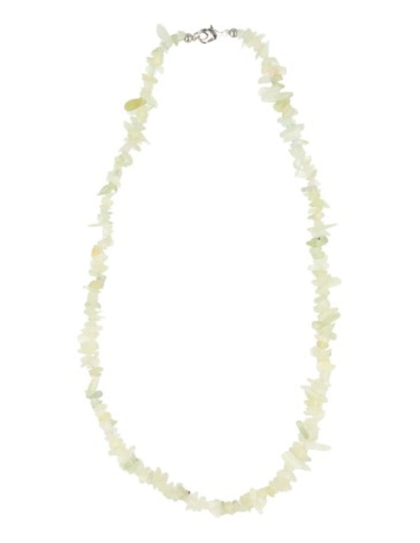 Jade edelsteen splitketting smal