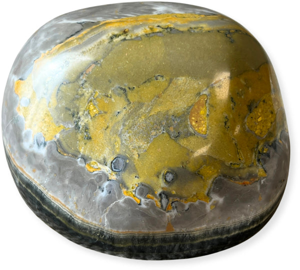 Jaspis Bumblebee edelsteen sculptuur nr.14