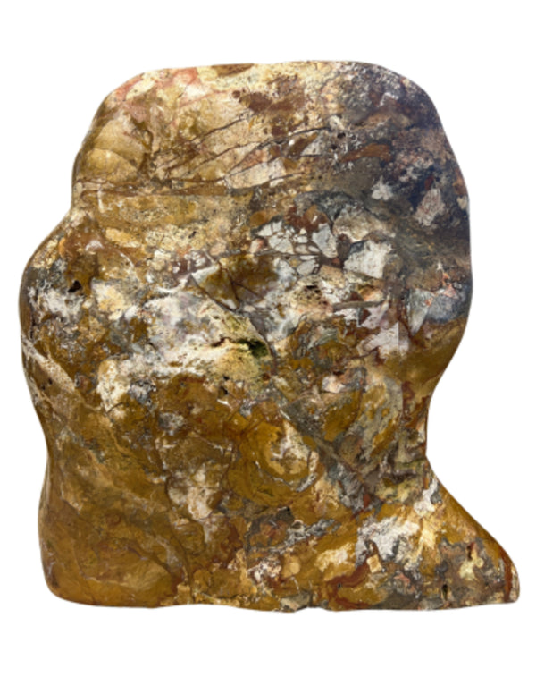 Jaspis geel edelsteen sculptuur nr.02