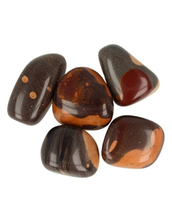 Jaspis gila 50 gr. edelsteen trommelstenen (mt3)