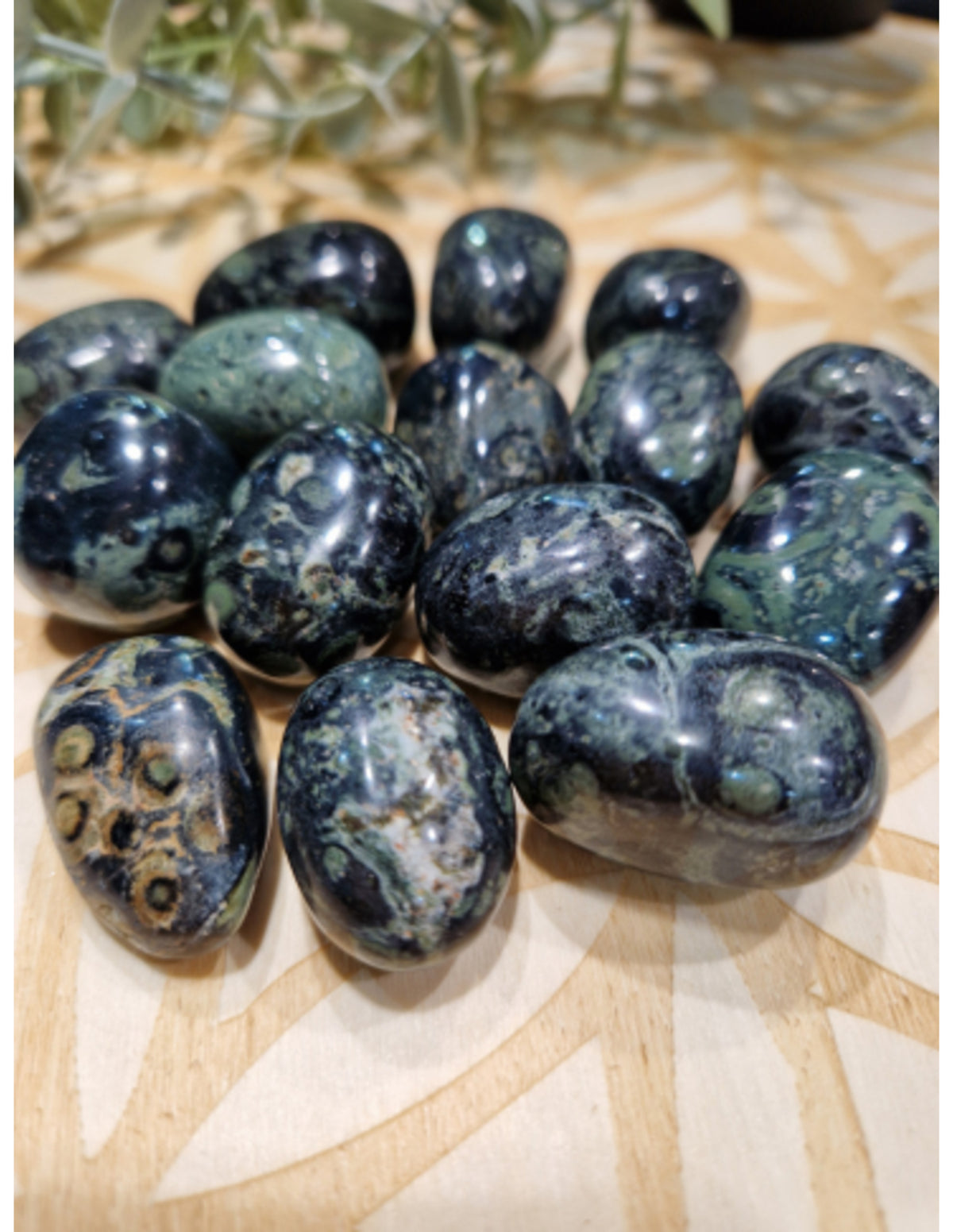 Jaspis Kamballa 250 gr. trommelstenen (mt3)
