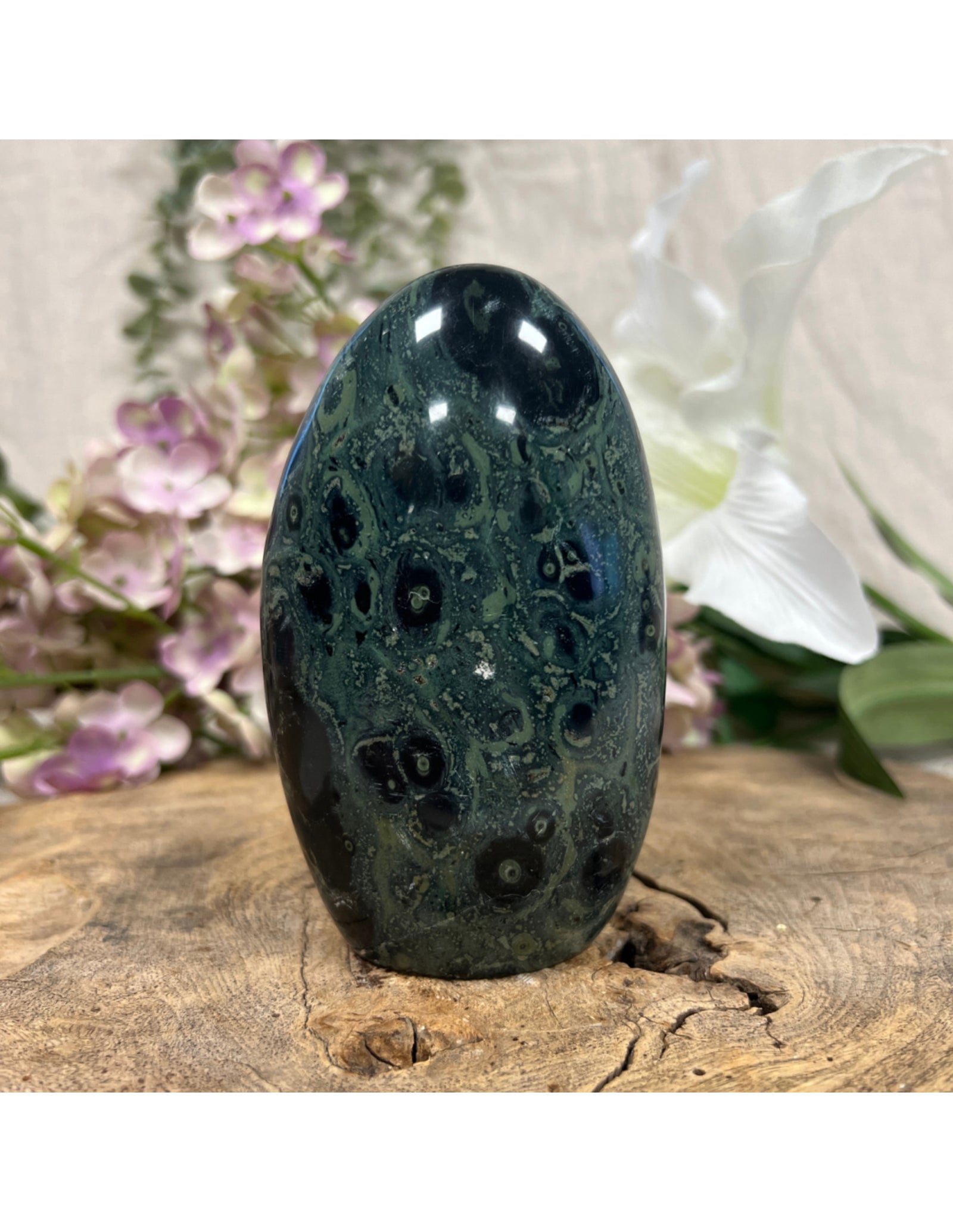 Jaspis kamballa edelsteen sculptuur nr.03