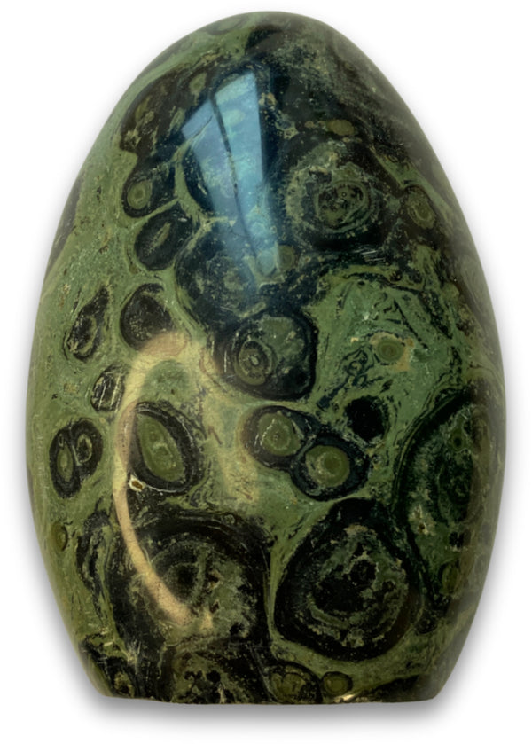 Jaspis kamballa (eldariet) edelsteen sculptuur nr.10