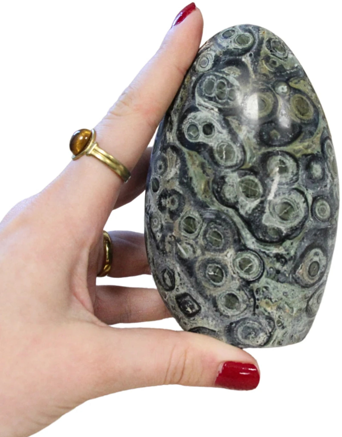 Jaspis kamballa (eldariet) sculptuur nr.15