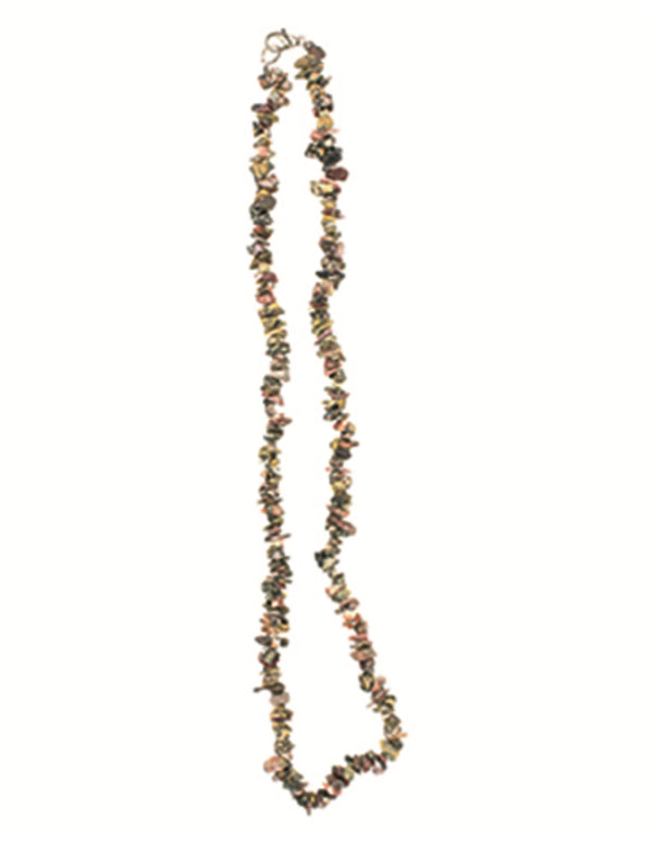 Jaspis luipaard edelsteen splitketting