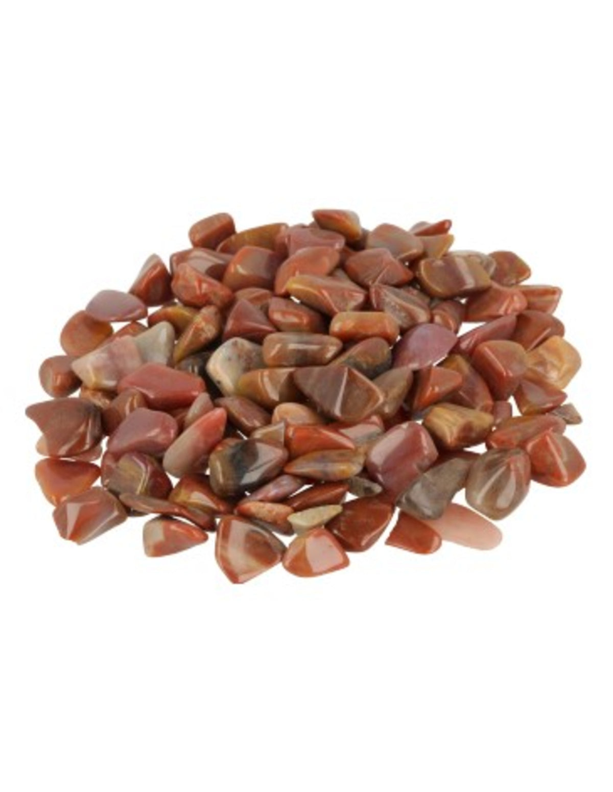 Jaspis mix 100 gr. trommelstenen (mt2)