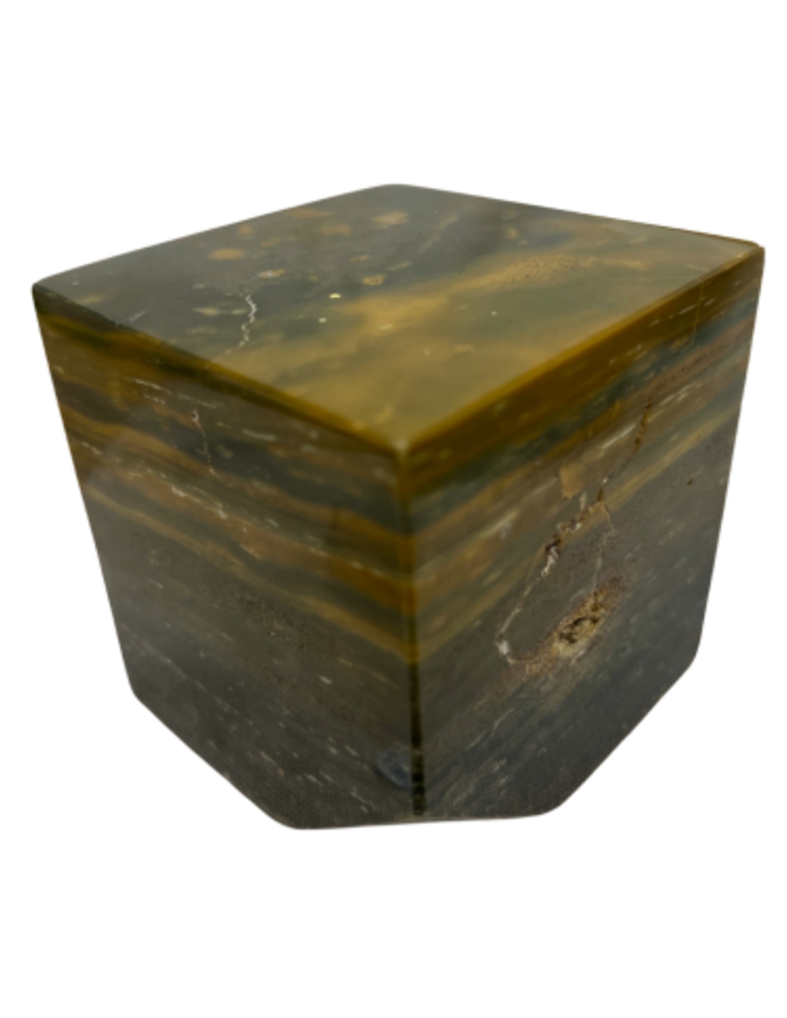 Jaspis oceaan edelsteen dobbelsteen nr.02