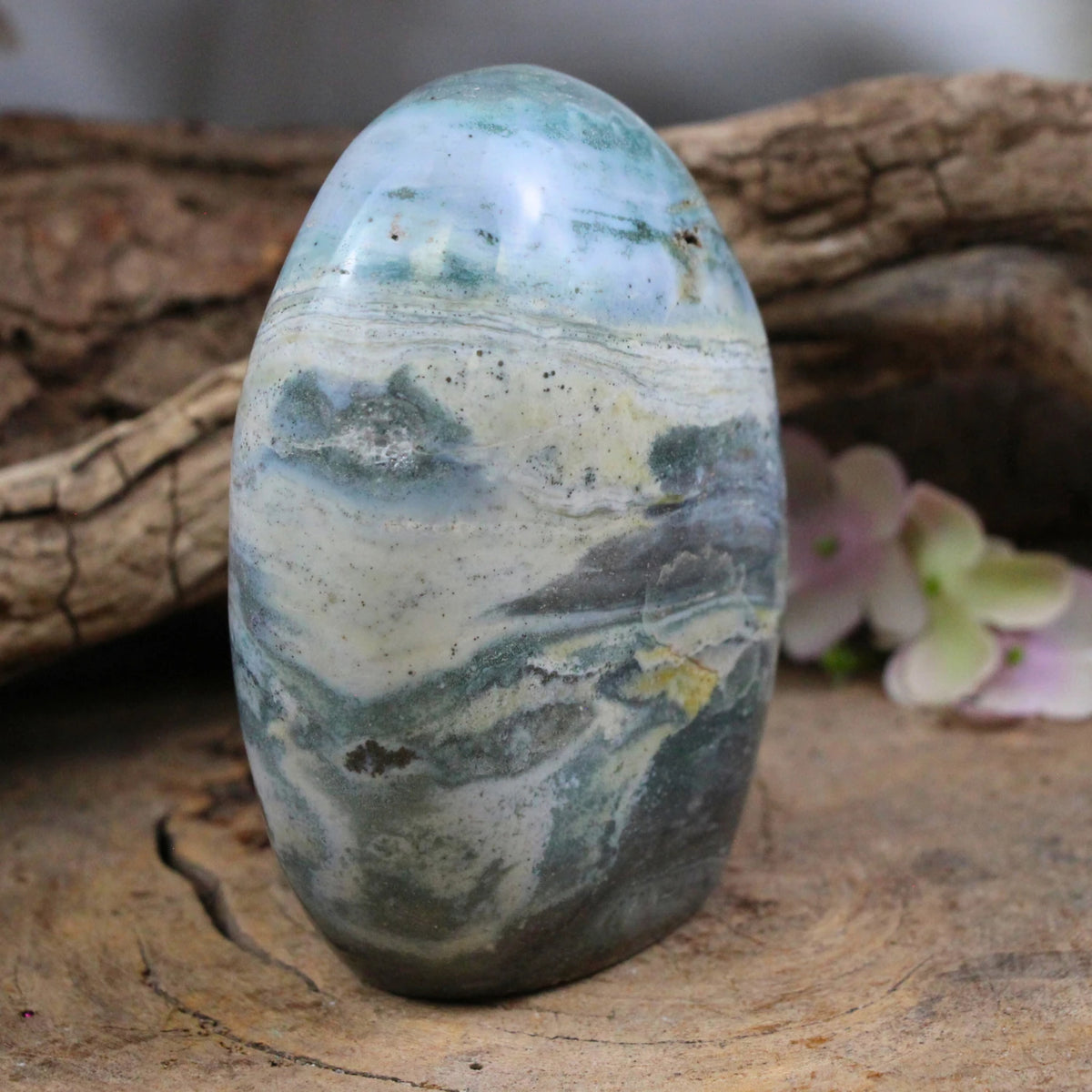 Jaspis oceaan sculptuur nr.04
