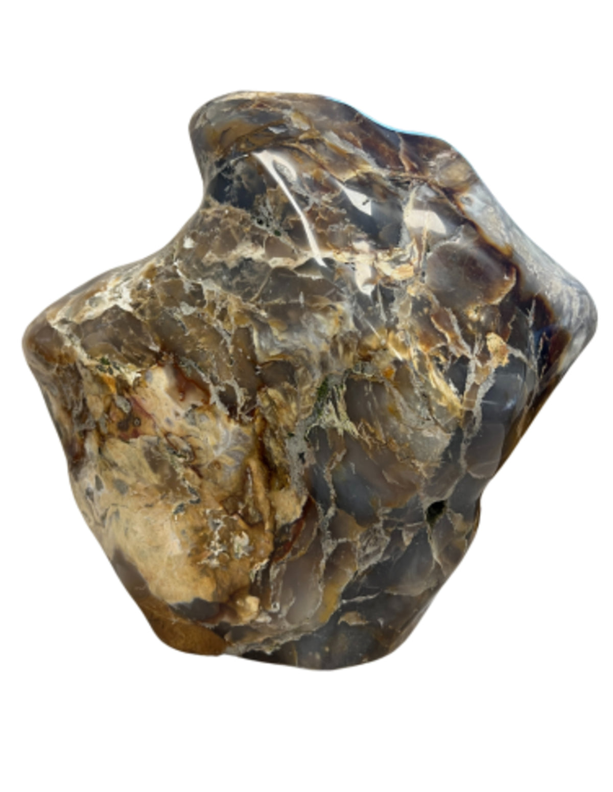 Jaspis regenwoud sculptuur nr.01