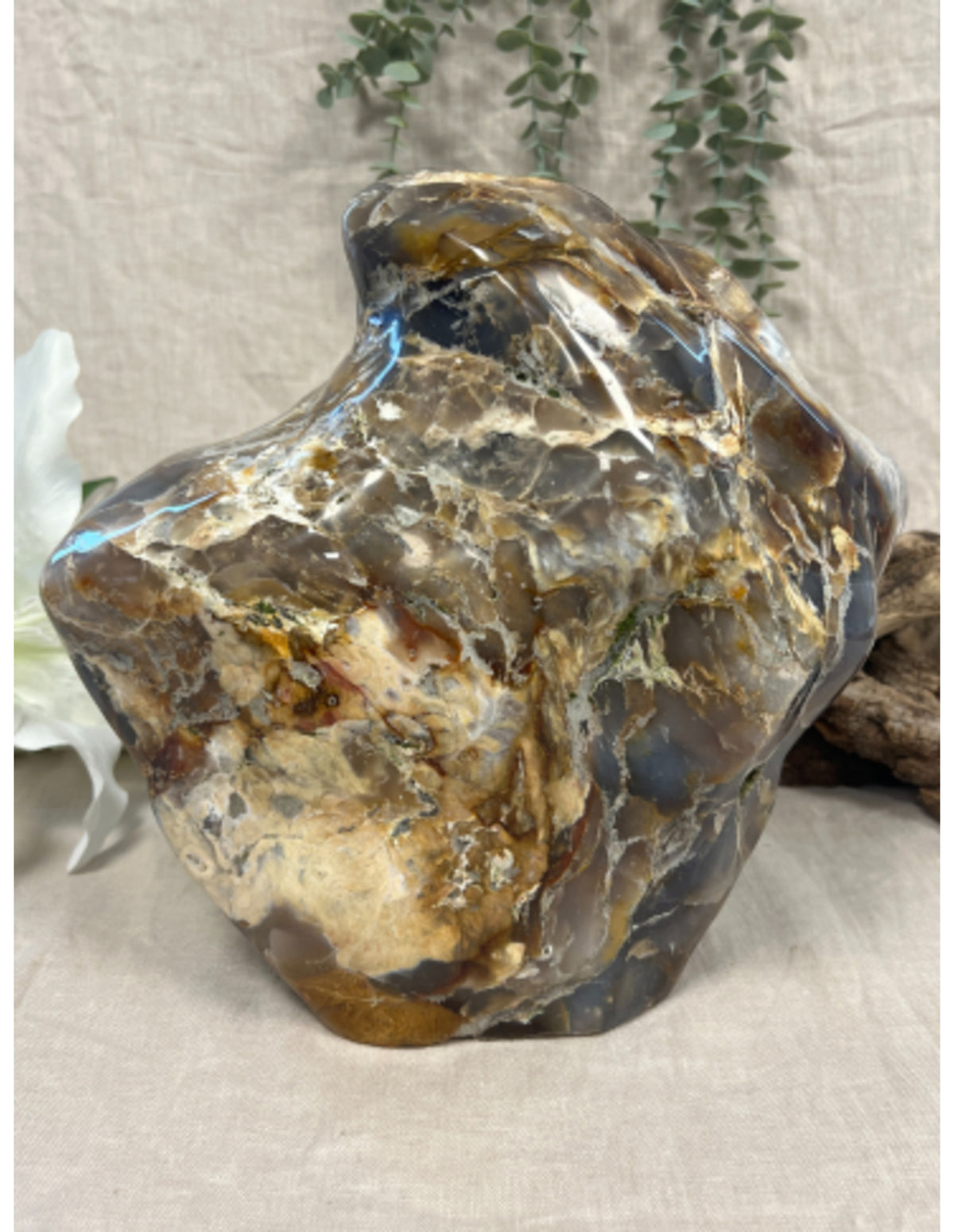 Jaspis regenwoud sculptuur nr.01
