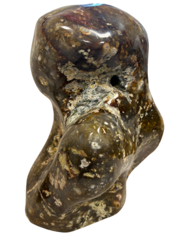 Jaspis regenwoud edelsteen sculptuur nr.04