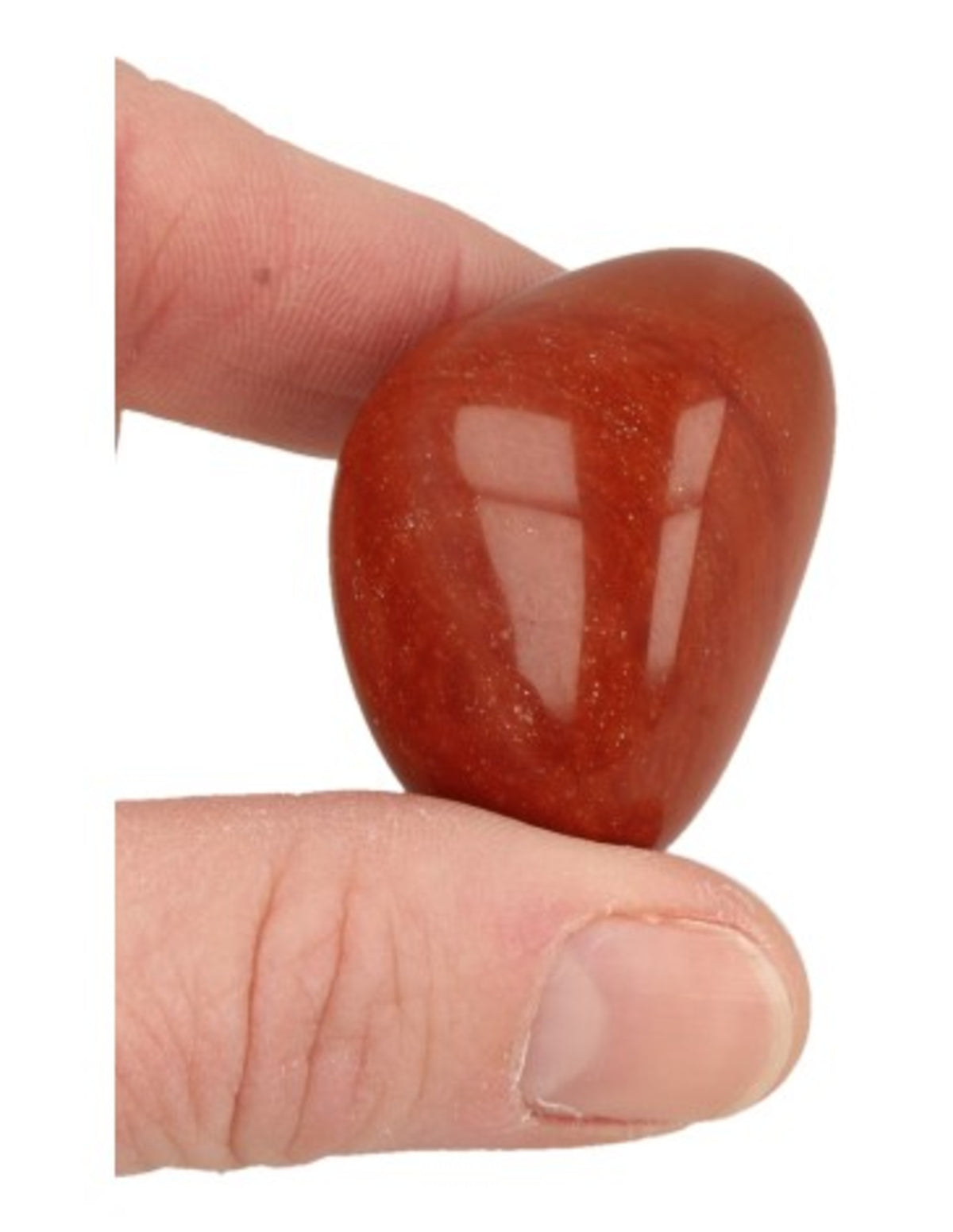 Jaspis rood A (mt3) 500 gr. trommelstenen