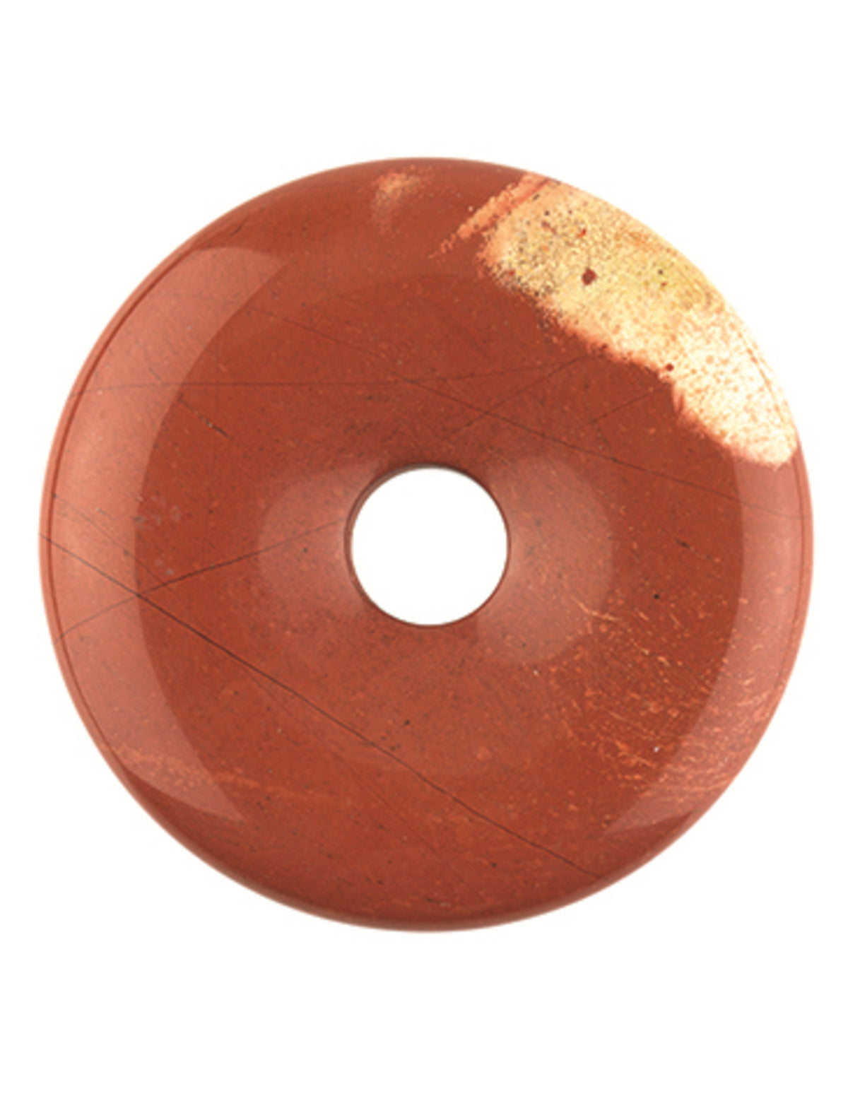 Jaspis rood donut 30 mm