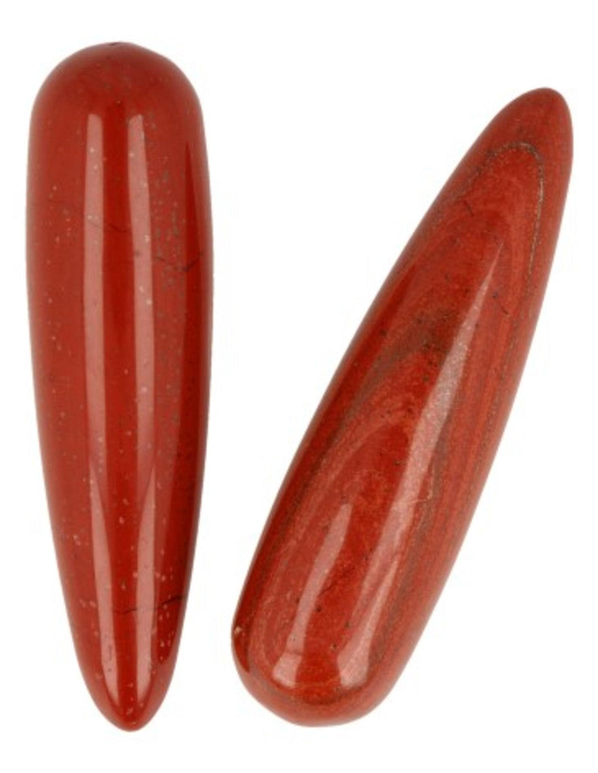 Jaspis rood massage griffel 7,5 cm
