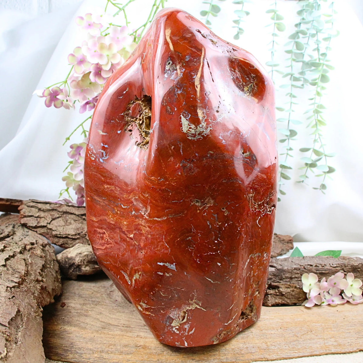 Jaspis rood sculptuur nr.5986